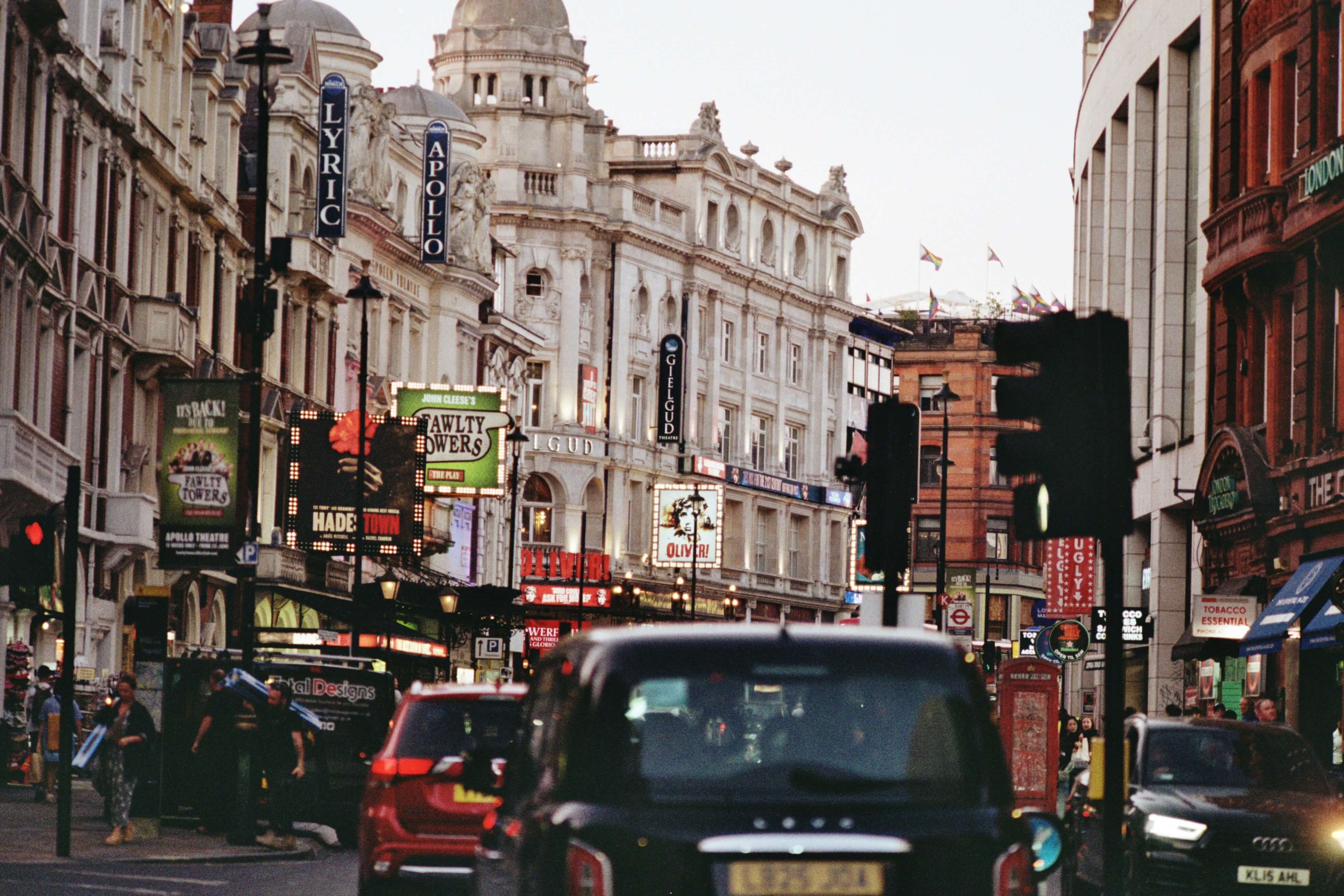 a busy street in Chelsea London