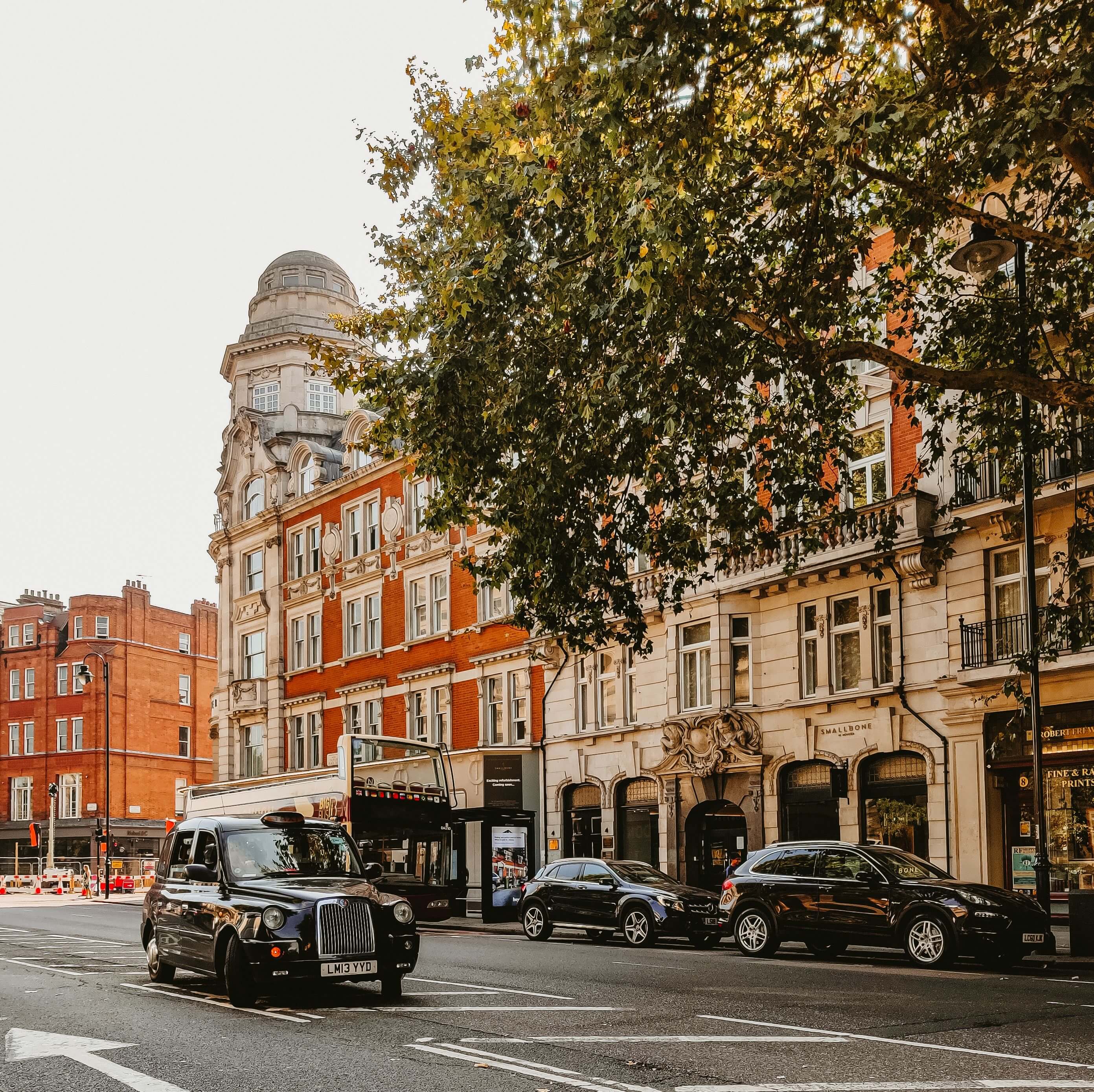 a street in Bayswater London